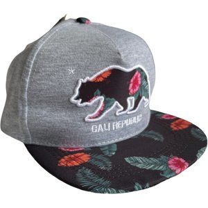 Blackjack Men's Snapback Cap - Cali Republic/Floral One Size